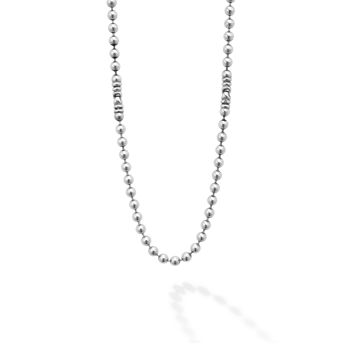 Lagos Silver Ball Chain Necklace in 22"