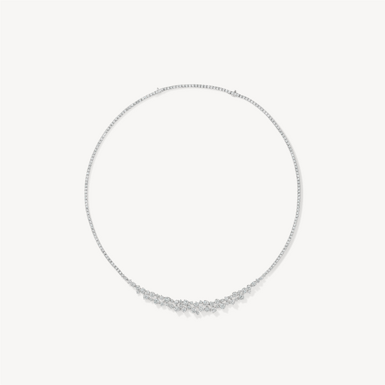 Hearts on Fire Starlight 7.50ct Diamond Necklace in 18k White Gold