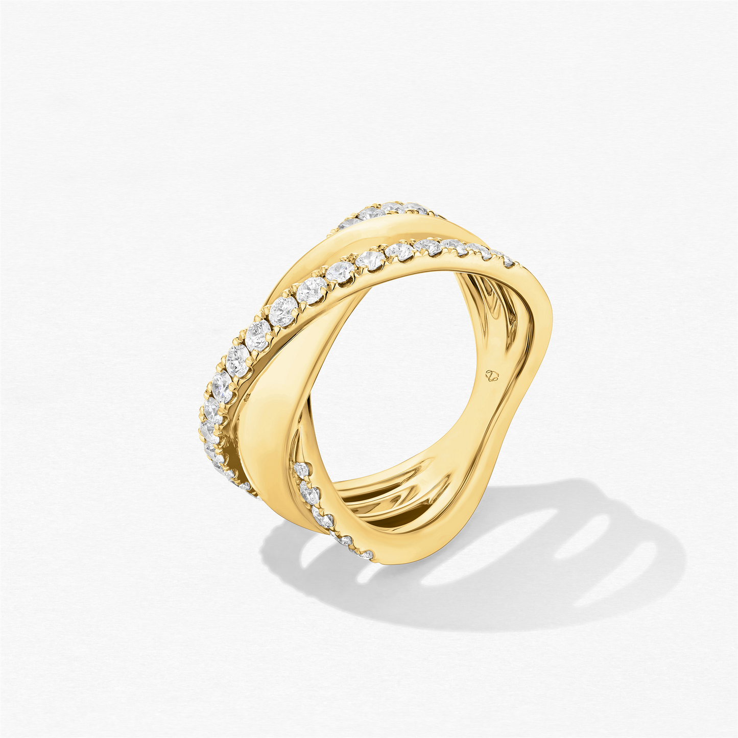 Hearts On Fire Grace XX Ring in 18k Yellow Gold