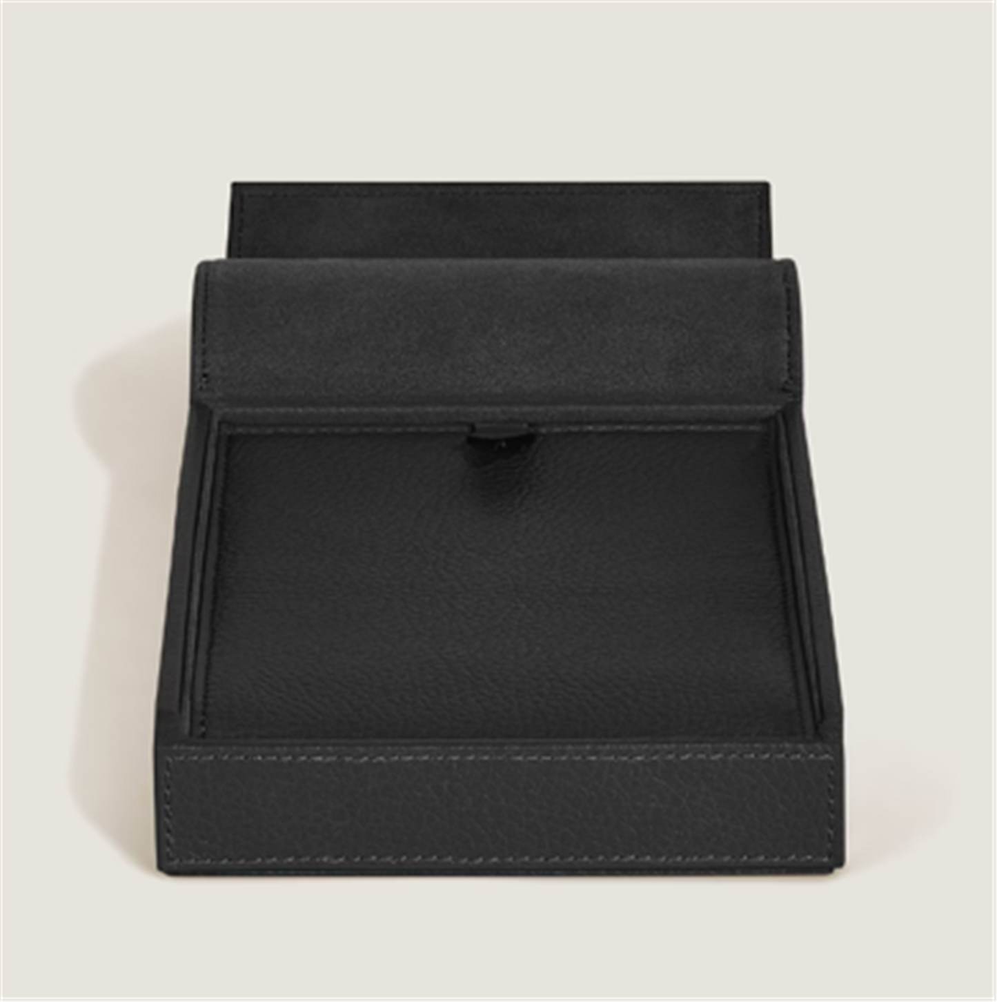 MontBlanc Travel Box for 4 Writing Instruments in Black Grain Leather