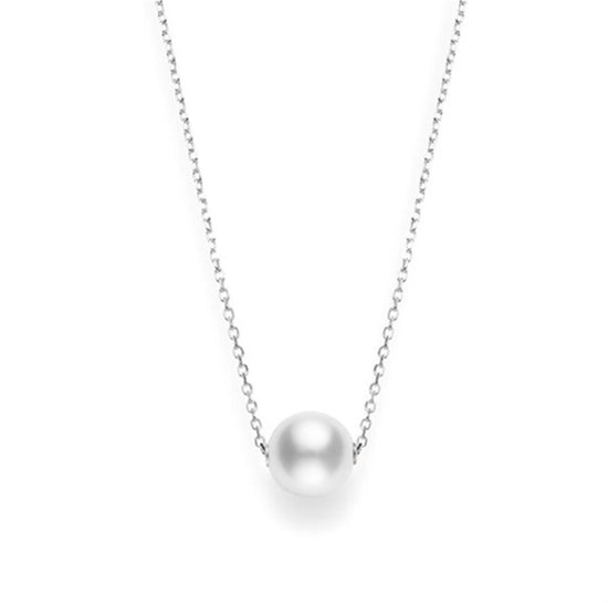 Mikimoto 10mm Akoyal Single Pearl Pendant