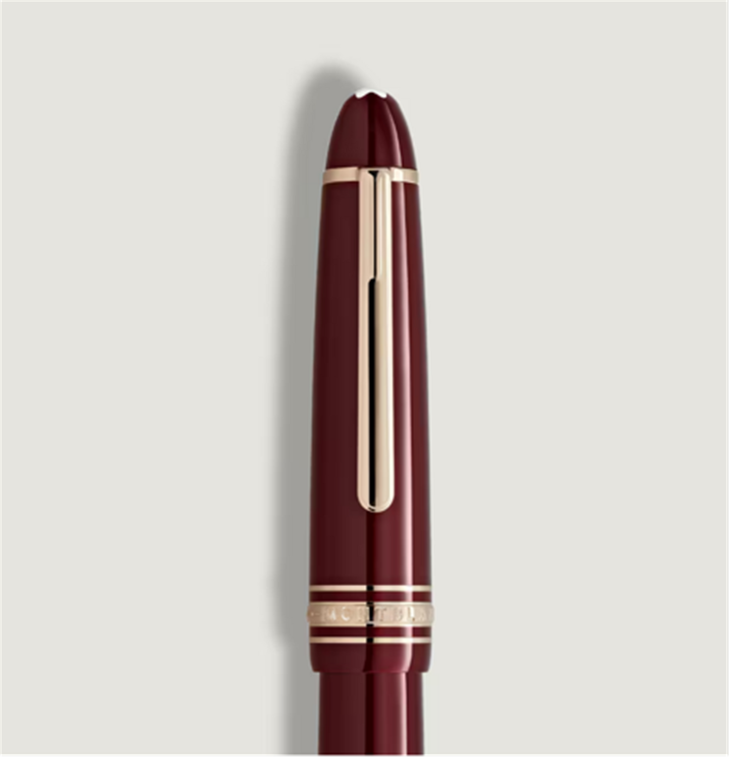 MontBlanc Meisterstück Burgundy Red LeGrand Fountain Pen
