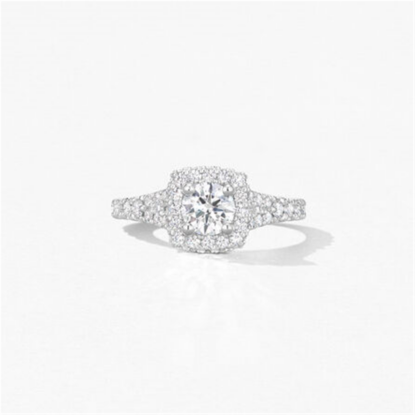 Hearts on Fire Platinum 1/2ct Acclaim Solitaire Complete Diamond Engagement Ring