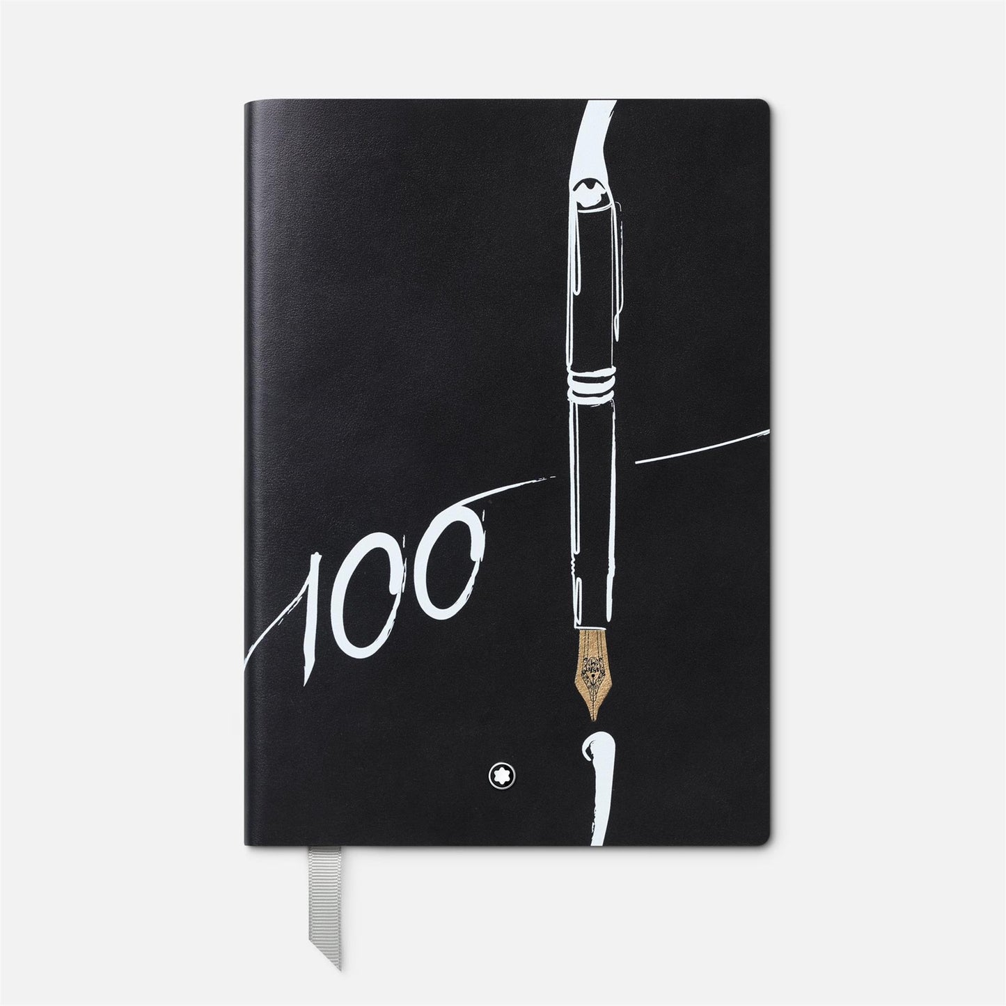 Montblanc Meisterstuck 100 Years Notebook #146 Lined - Small, Black