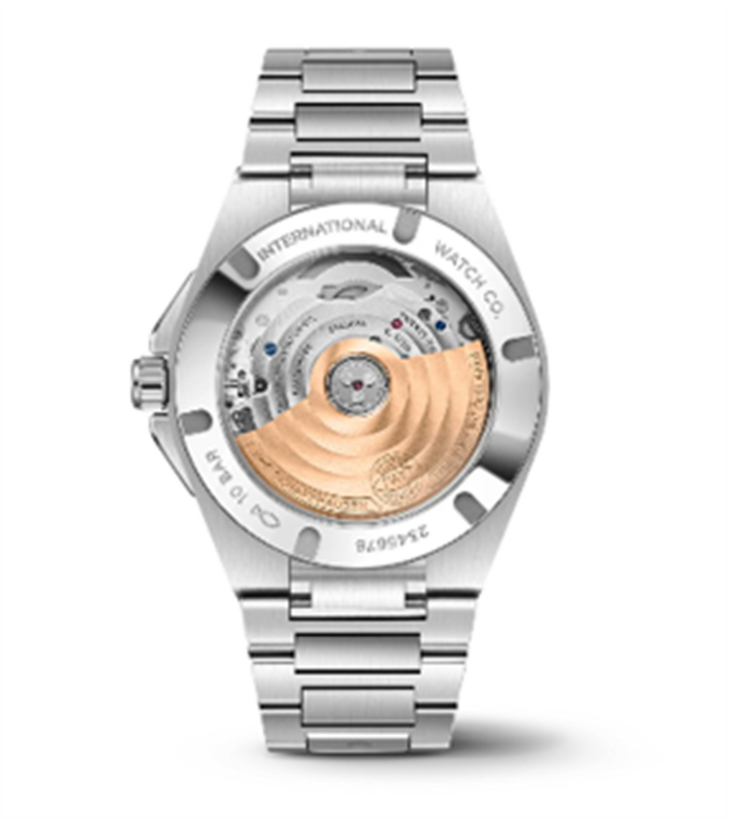 IWC Schaffhausen Stainless Steel/18k Yellow Gold Ingenieur Automatic 35mm w/Silver Dial & Diamond Bezel