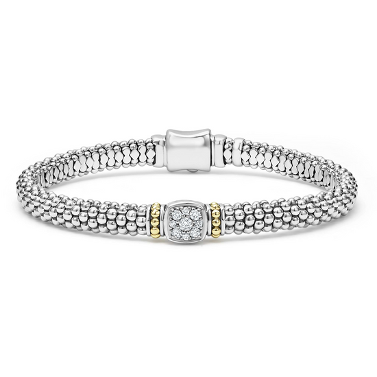 Lagos Diamond Caviar Bracelet
