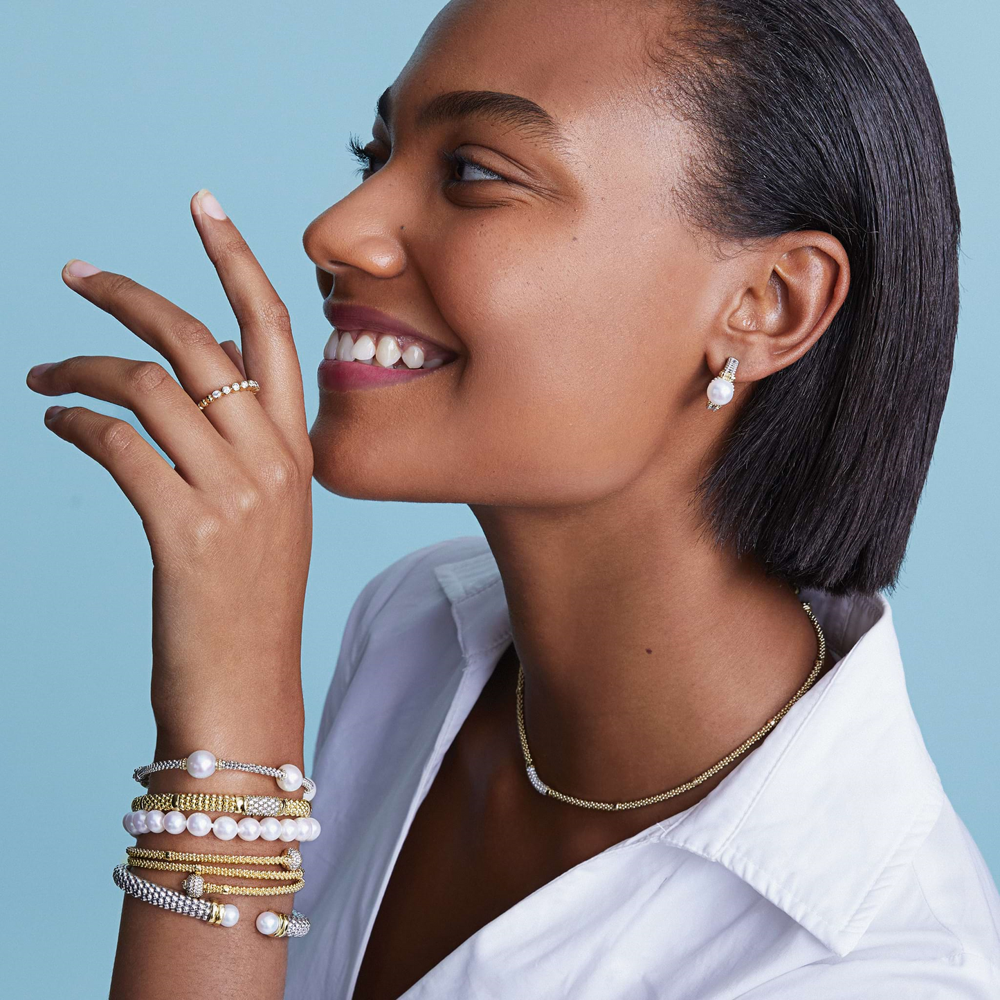 Lagos Pearl Bracelet