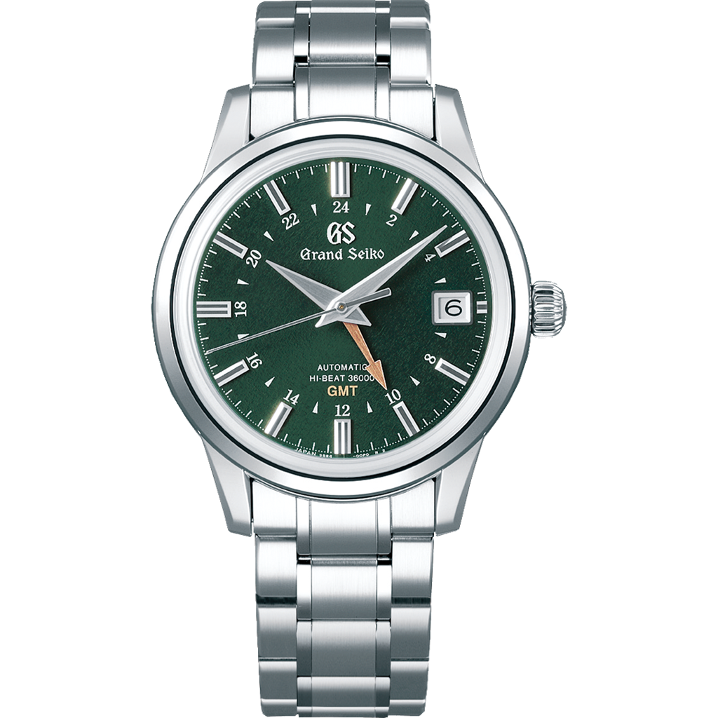 Grand Seiko Elegance GMT Watch, Green
