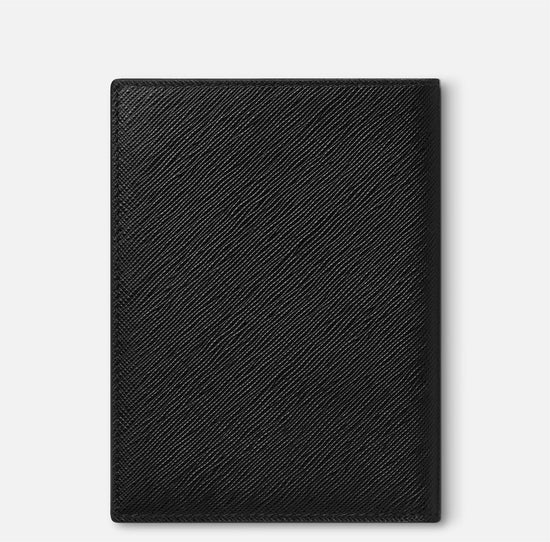 Sartorial Passport Holder Black