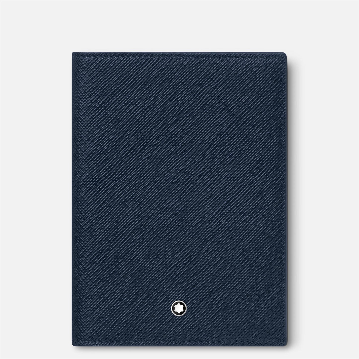 Montblanc Blue Leather Sartorial Passport Holder