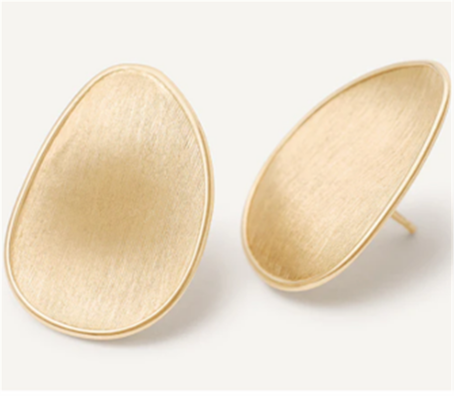 Marco Bicego Lunaria 18k Gold Petal Earrings