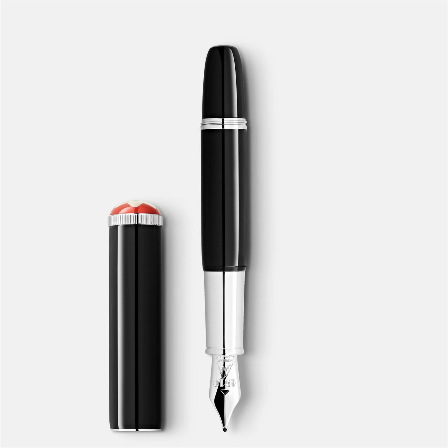 Montblanc Heritage Rouge et Noir "Baby" Special Edition Black Fountain - Medium