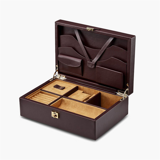 WOLF Philipp Watch and Jewellery Lifestyle Box in Chestnut