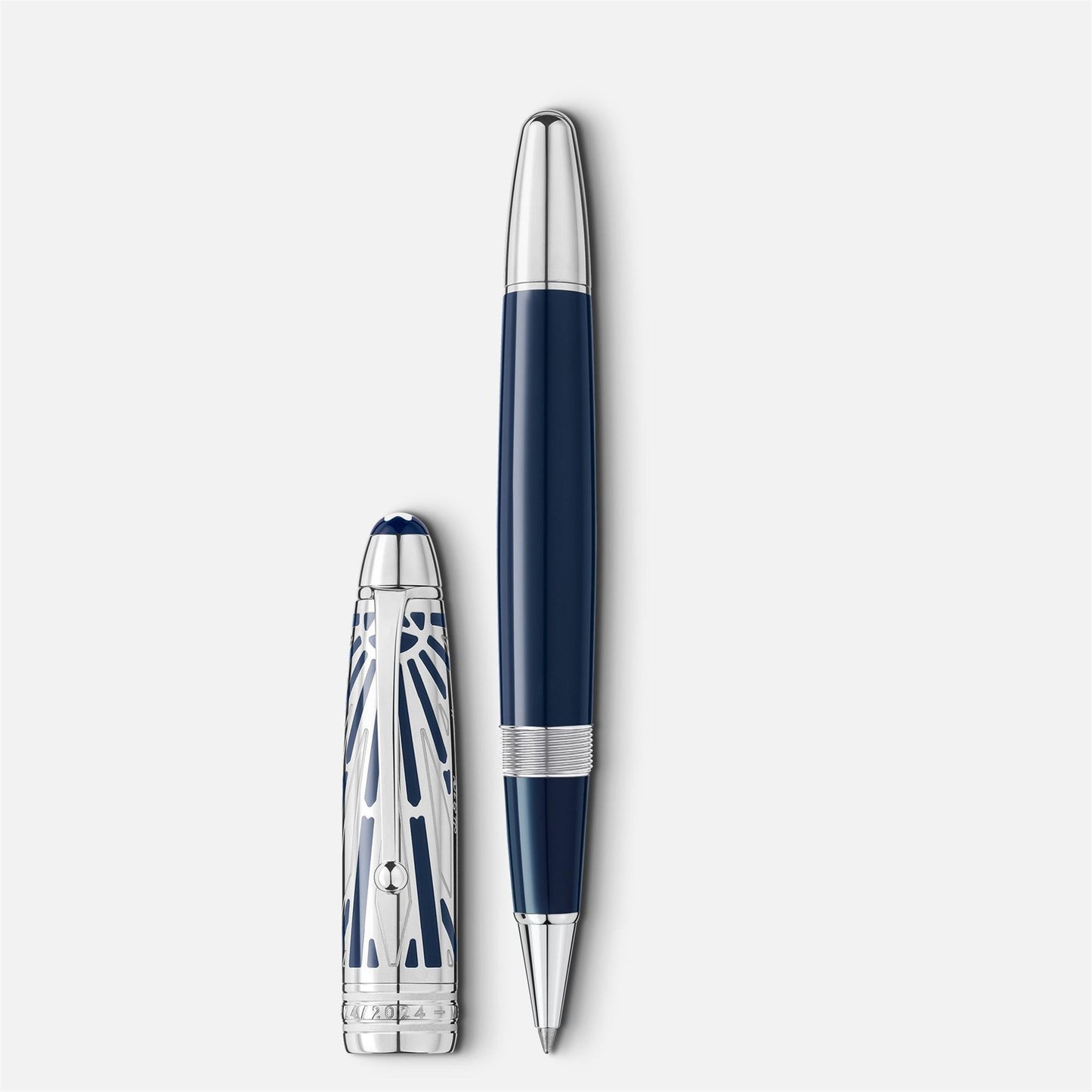 Montblanc Meisterstuck The Origin Collection Doue Legrand Rollerball in Blue