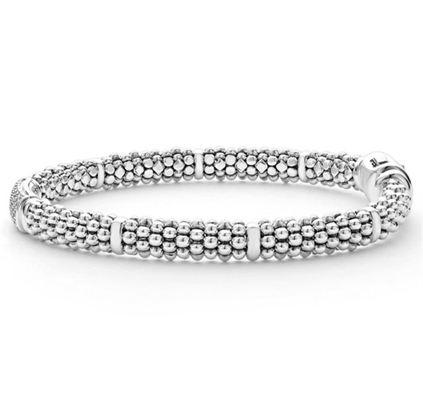Lagos Caviar Diamond Bracelet