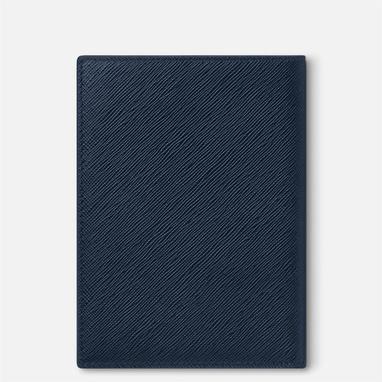 Montblanc Blue Leather Sartorial Passport Holder