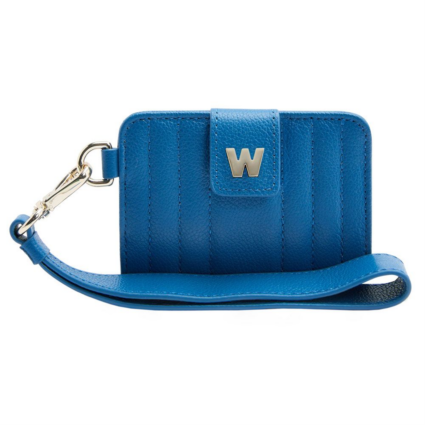 WOLF Mimi Credit Card Holder with Wristlet in Marine