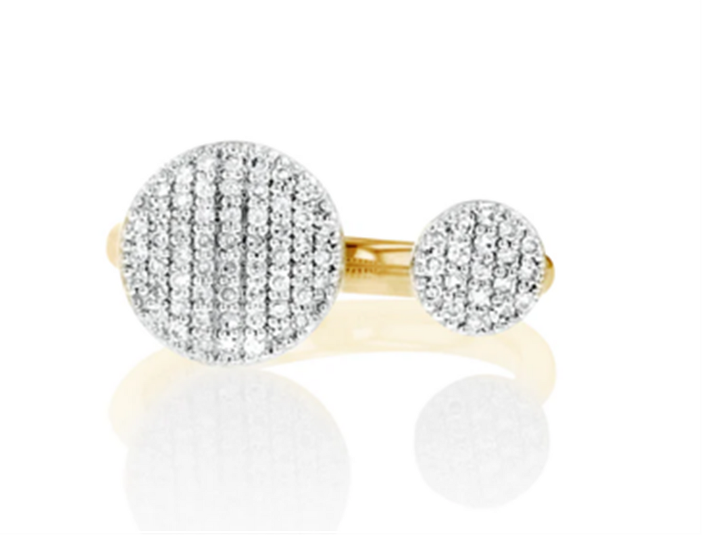 Phillips House Affair Diamond Infinity Double Open Ring in 14k Yellow Gold