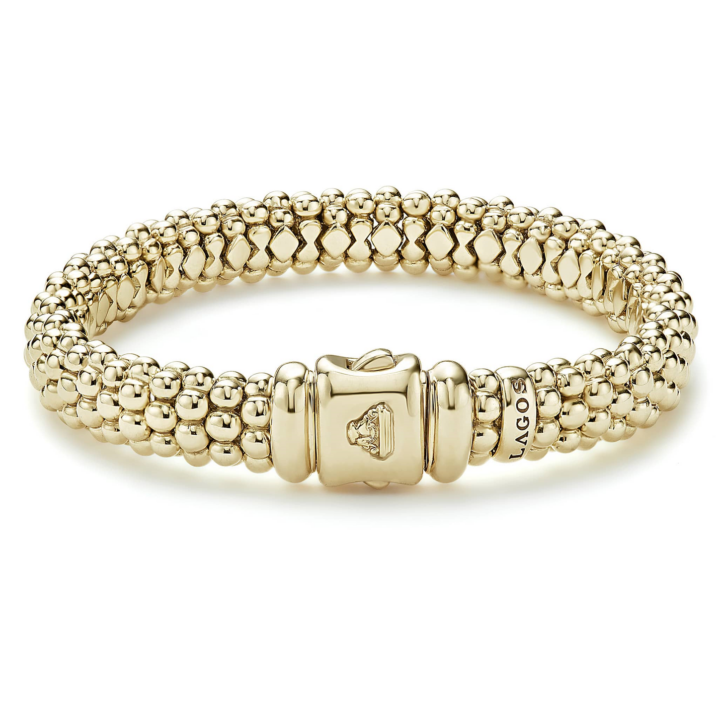 Lagos 18K Gold Caviar Bracelet