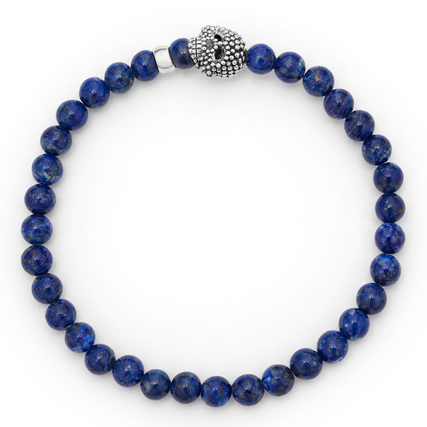 Lagos Lapis Skull Bracelet