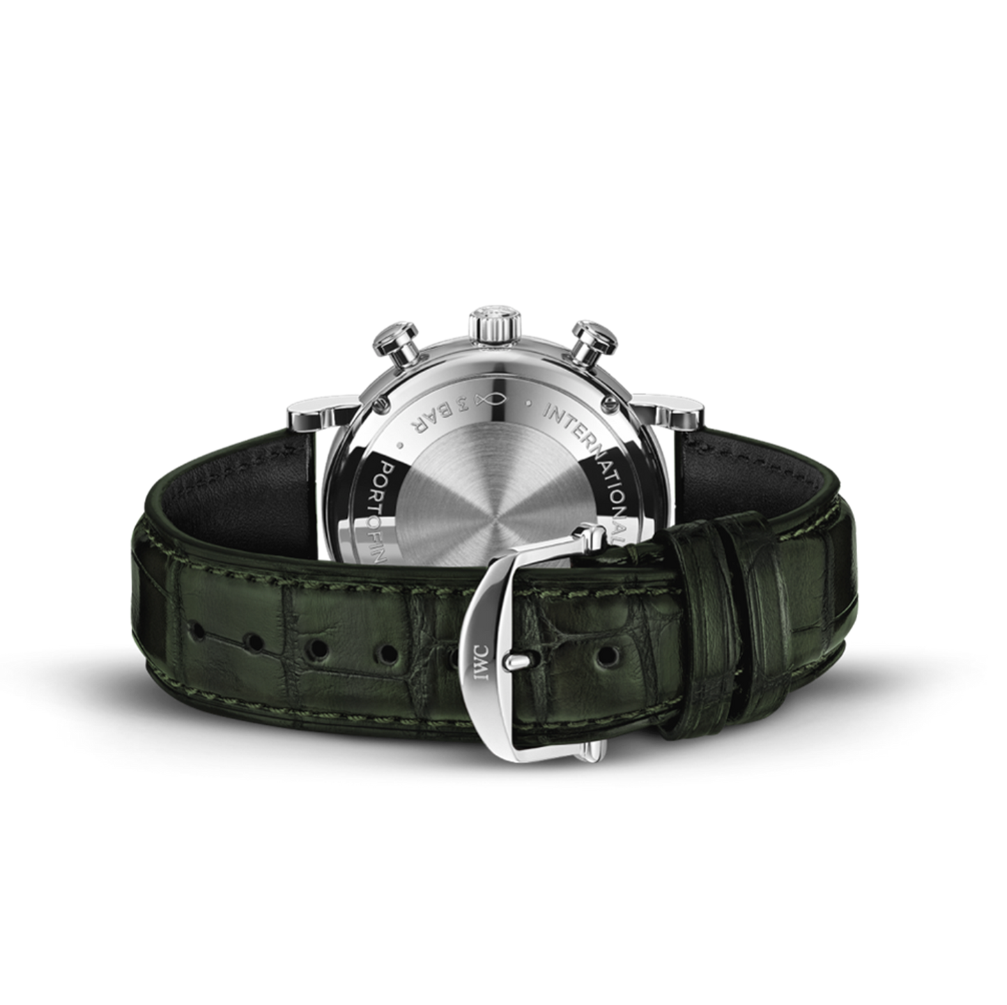 IWC Schaffhausen Portofino Chronograph 39mm w/ Green Dial Green