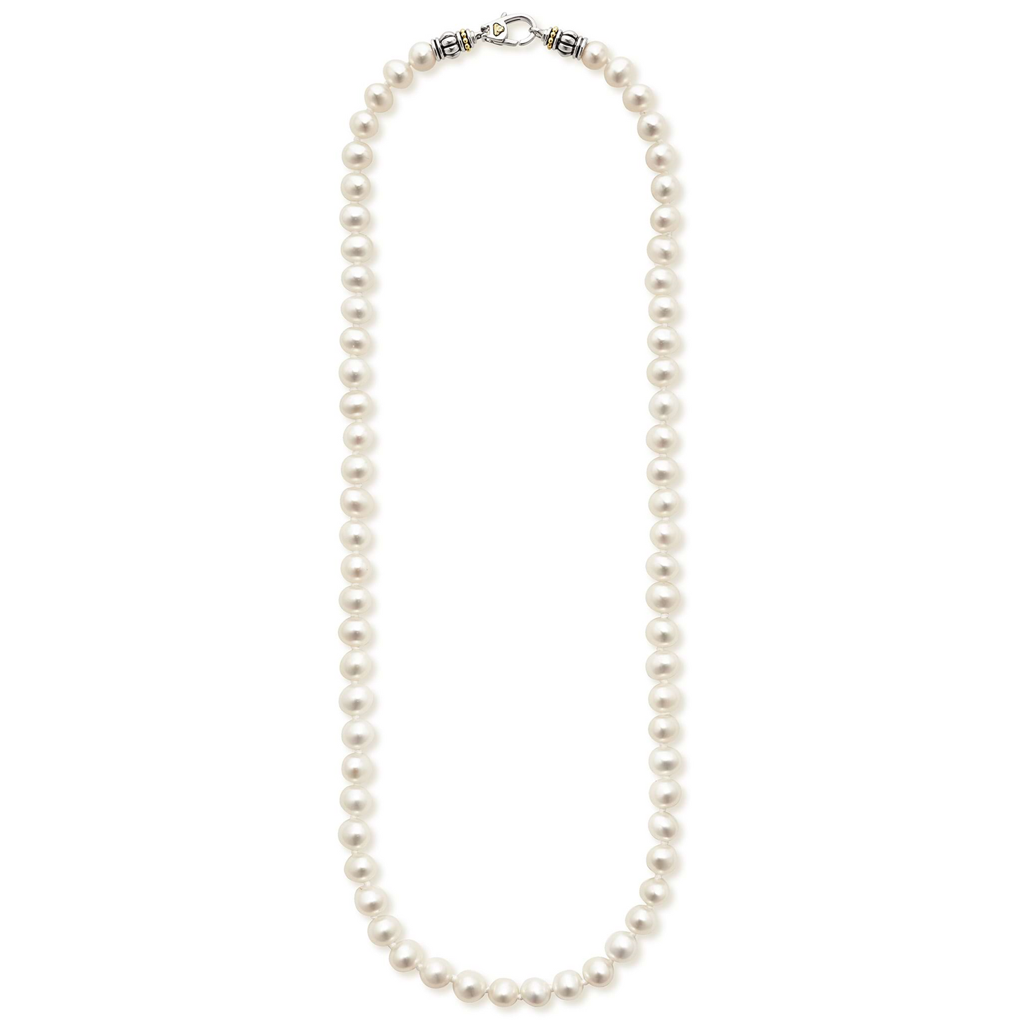 Lagos Small Pearl Necklace in 18"
