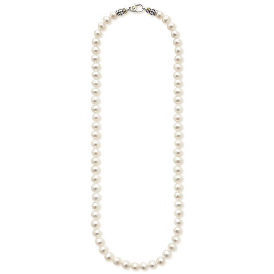 Lagos Small Pearl Necklace in 18"