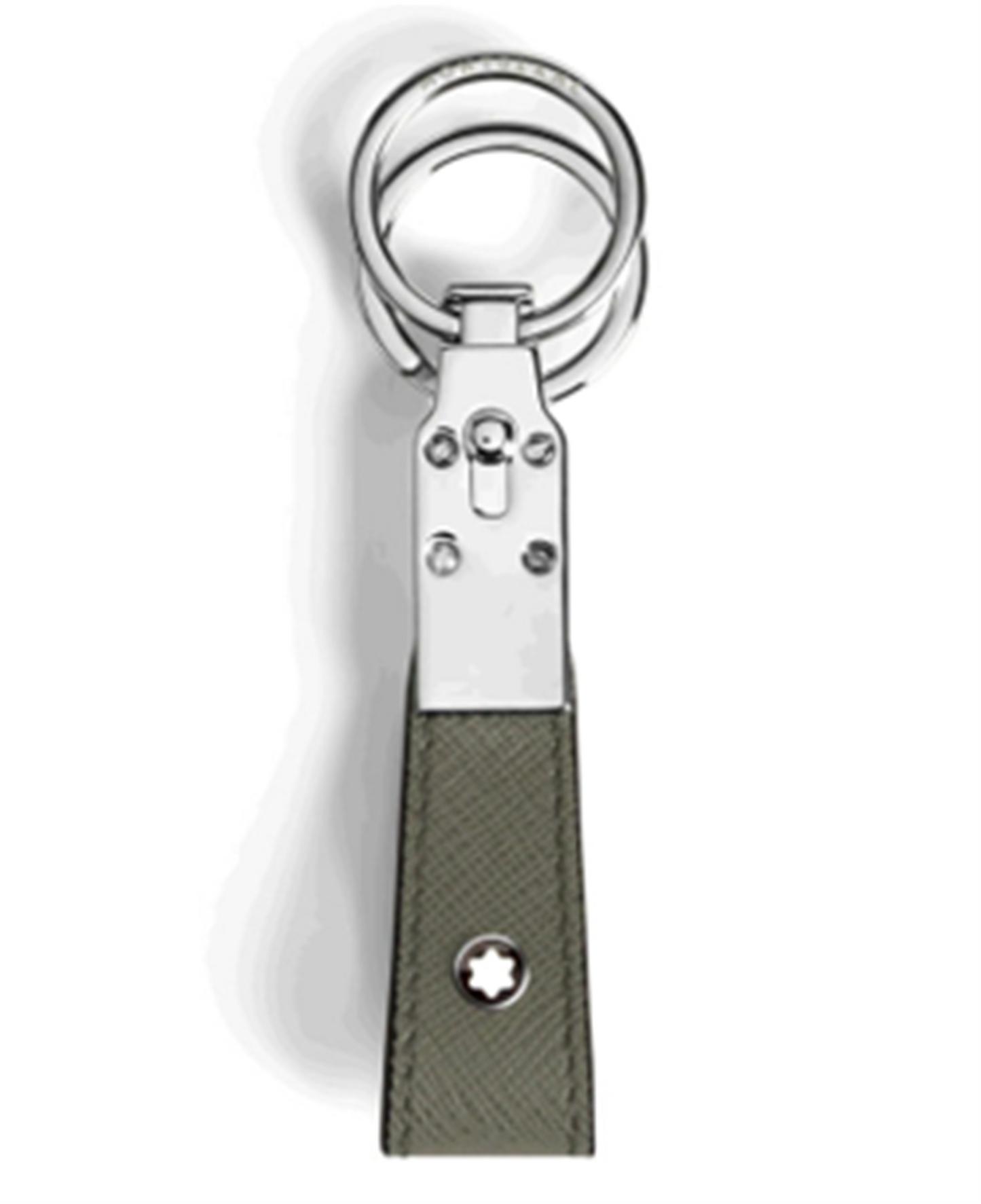 Montblanc Sartorial Loop Key Fob in Medium Grey