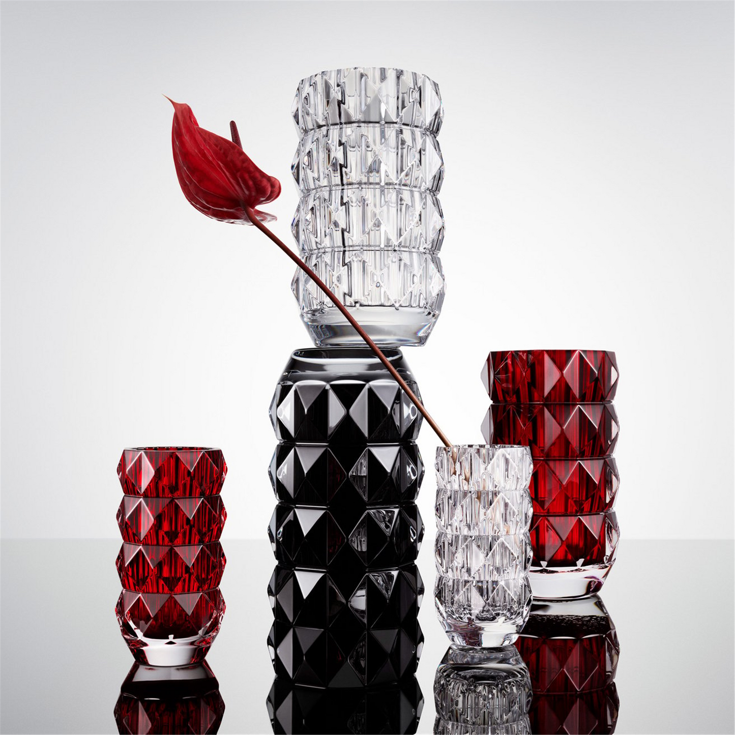Baccarat Louxor Round Crystal Vase S