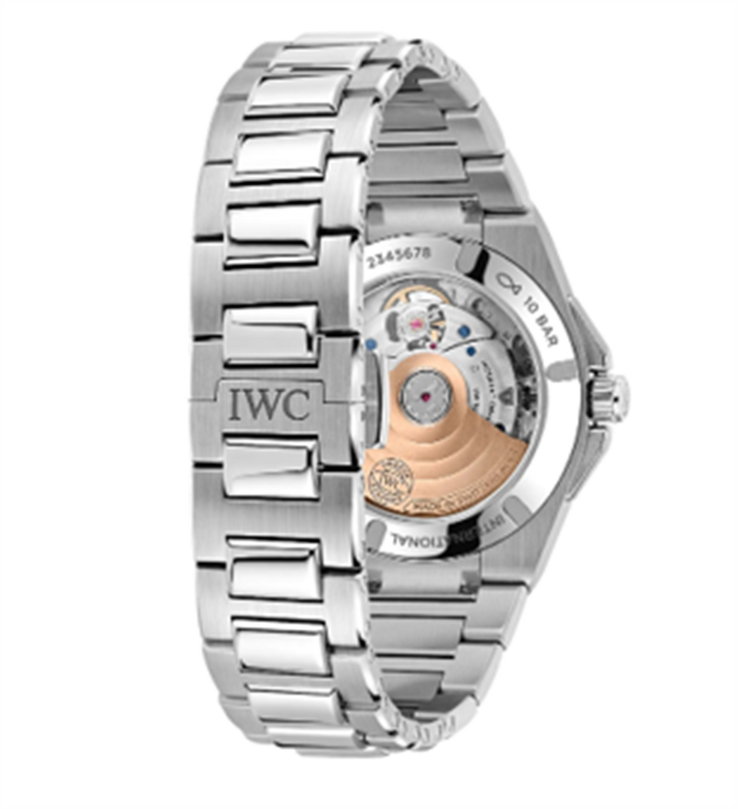 IWC Schaffhausen Stainless Steel/18k Yellow Gold Ingenieur Automatic 35mm w/Silver Dial & Diamond Bezel
