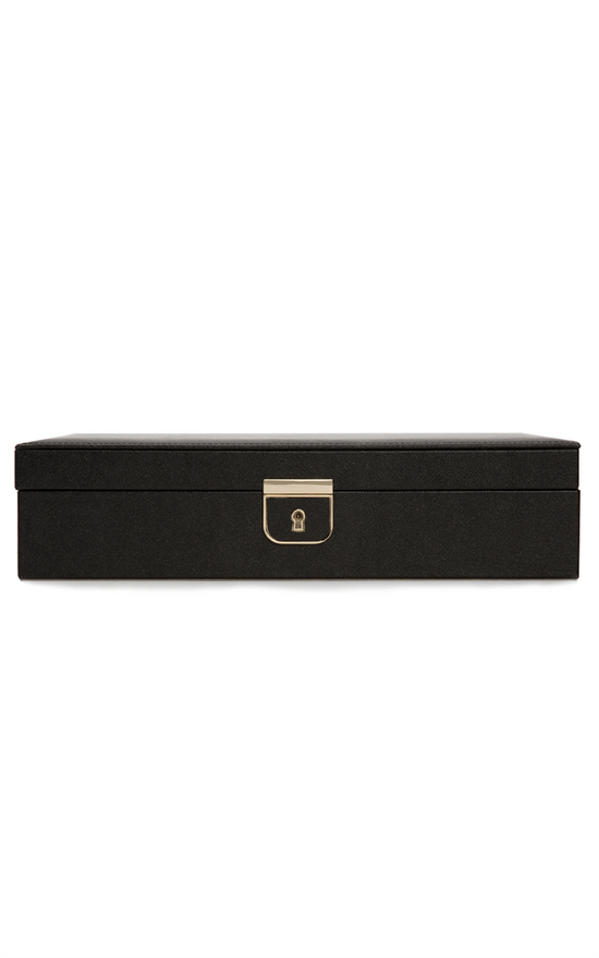 WOLF Palermo Medium Jewelry Box in Black Anthracite