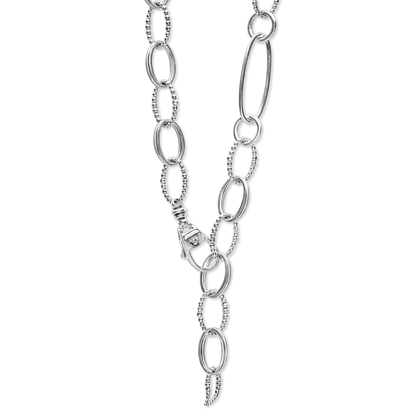 Lagos Sterling Silver Link Necklace