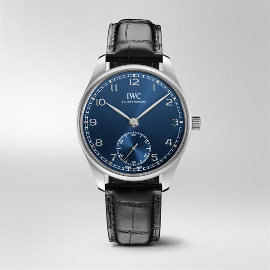 IWC Shaffhausen Portugieser Automatic 40mm w/ Black Dial & Alligator Strap