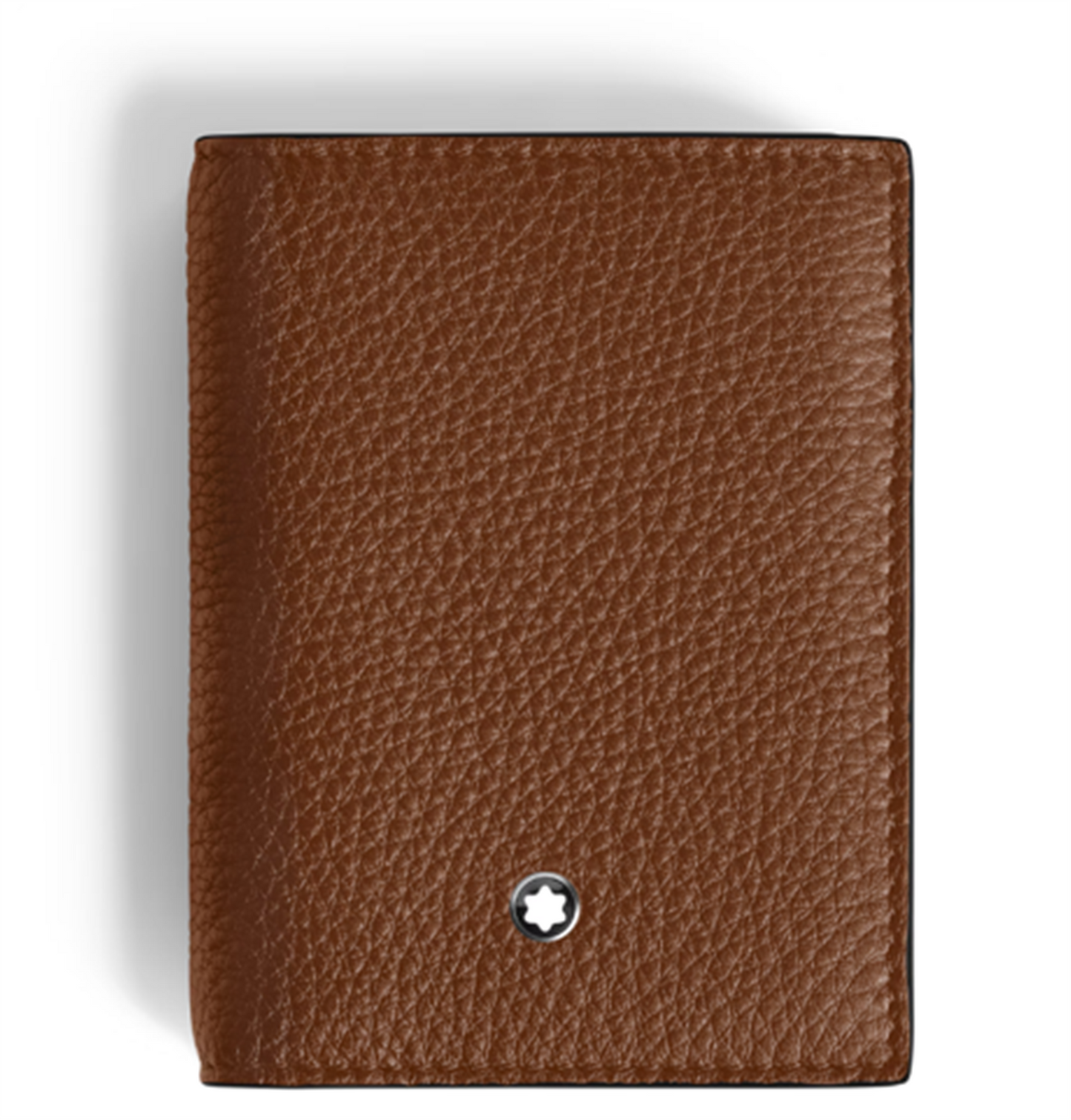 MontBlanc Card Holder 4cc in Fauve Grain Leather
