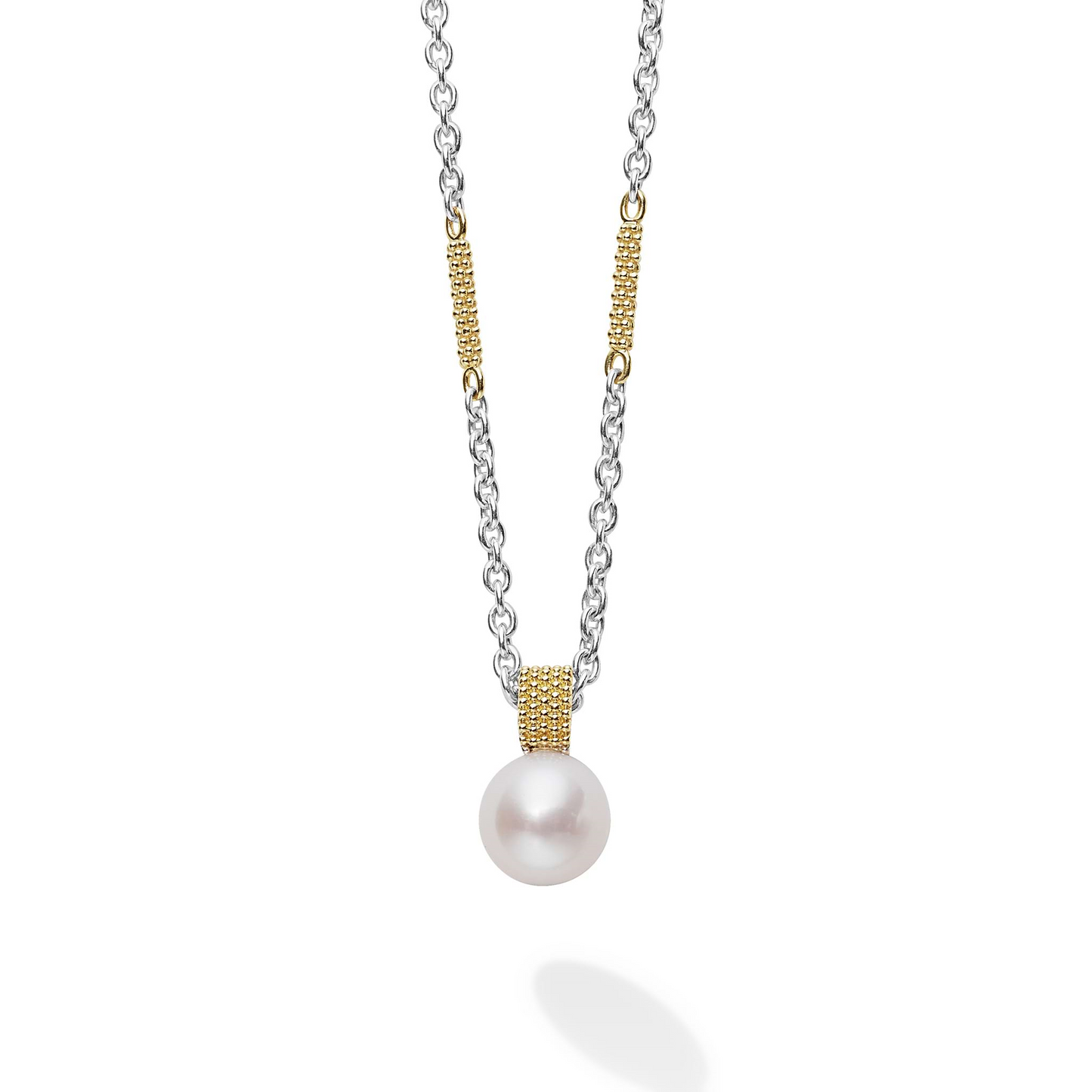 Lagos Pearl Pendant Necklace