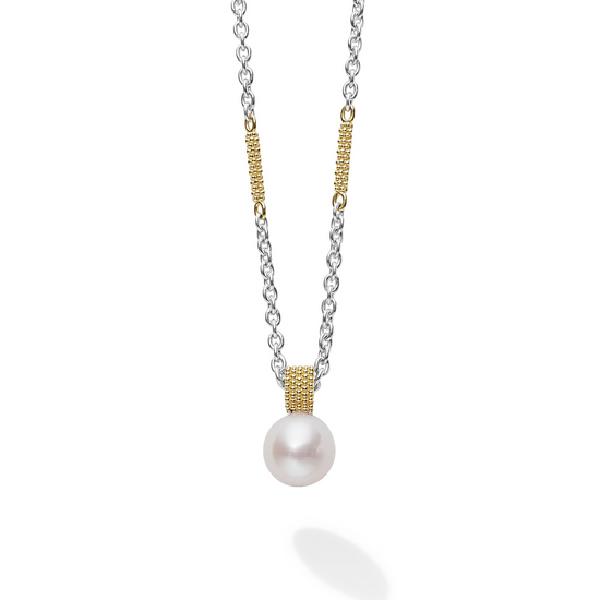Lagos Pearl Pendant Necklace