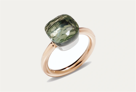 Pomellato Nudo Petit Prasiolite Ring in 18k Rose Gold