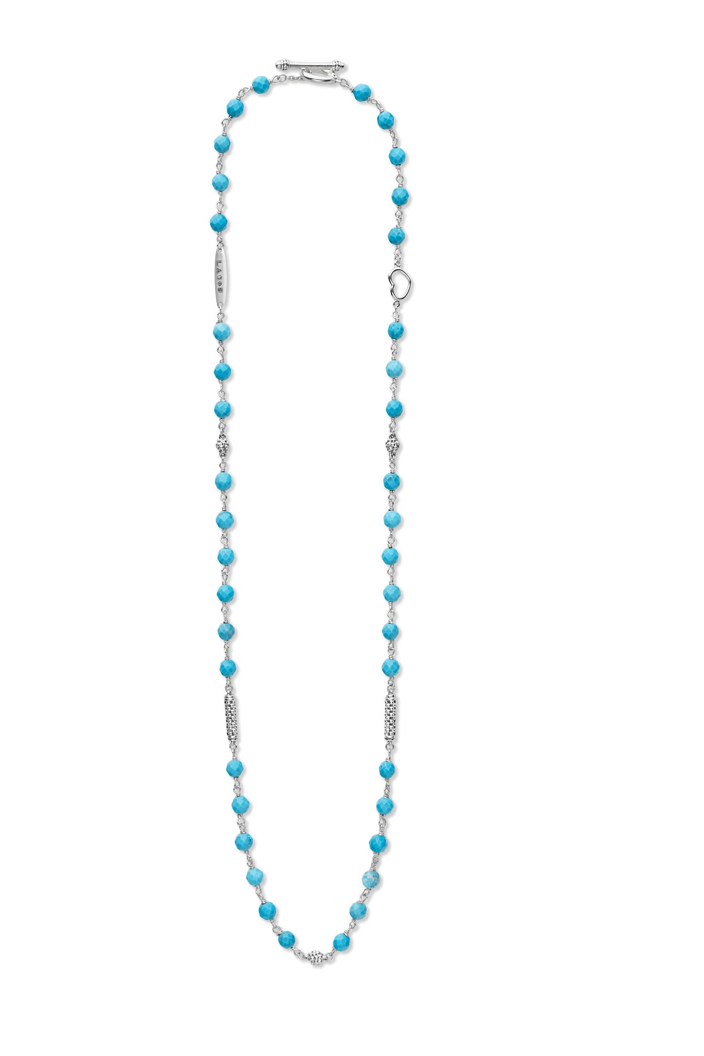 Lagos Turquoise Beaded Necklace