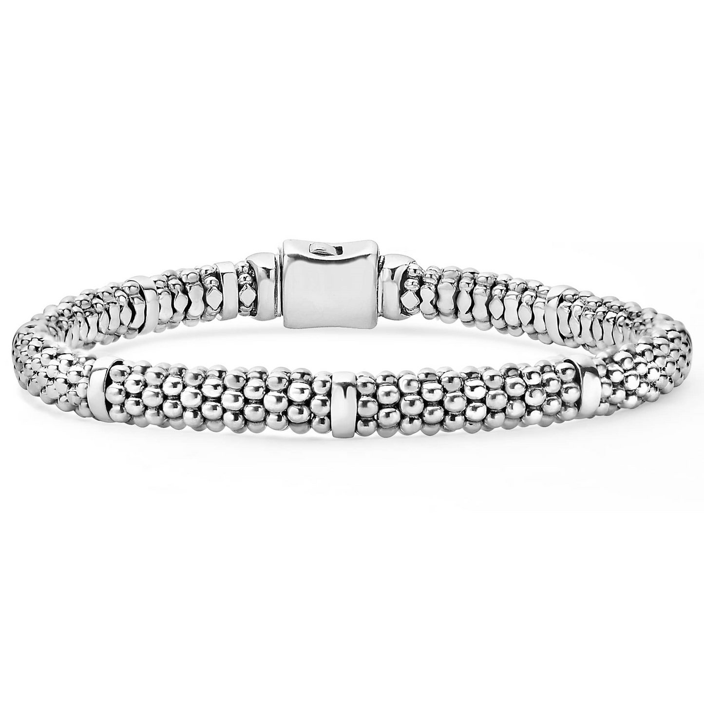 Lagos Sterling Silver Caviar Bracelet