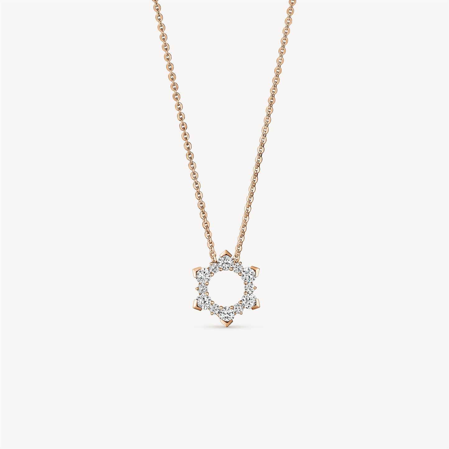 Hearts on Fire Aerial Sunburst Diamond Enhancer Pendant Necklace