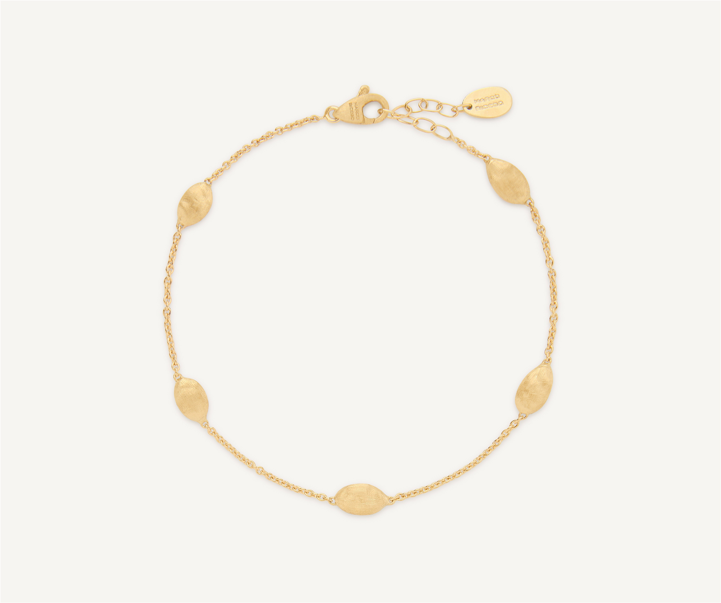 Marco Bicego Siviglia Small Bean Bracelet in 18k Yellow Gold