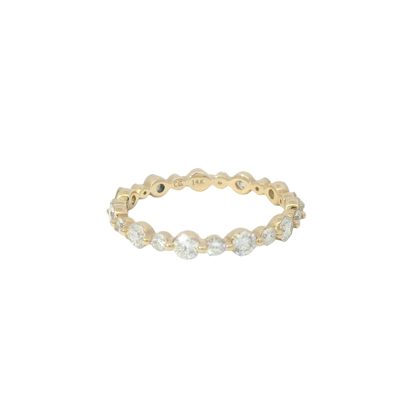 Diamond Wedding Bands  -  Women'