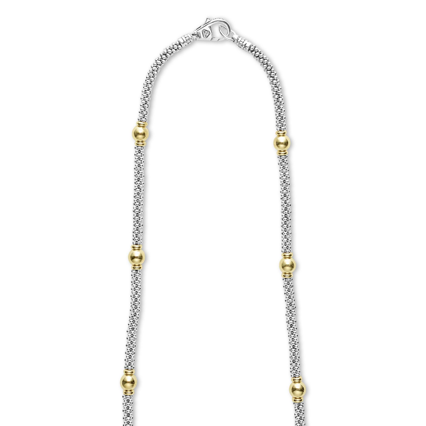 Lagos 18k Gold Station Necklace