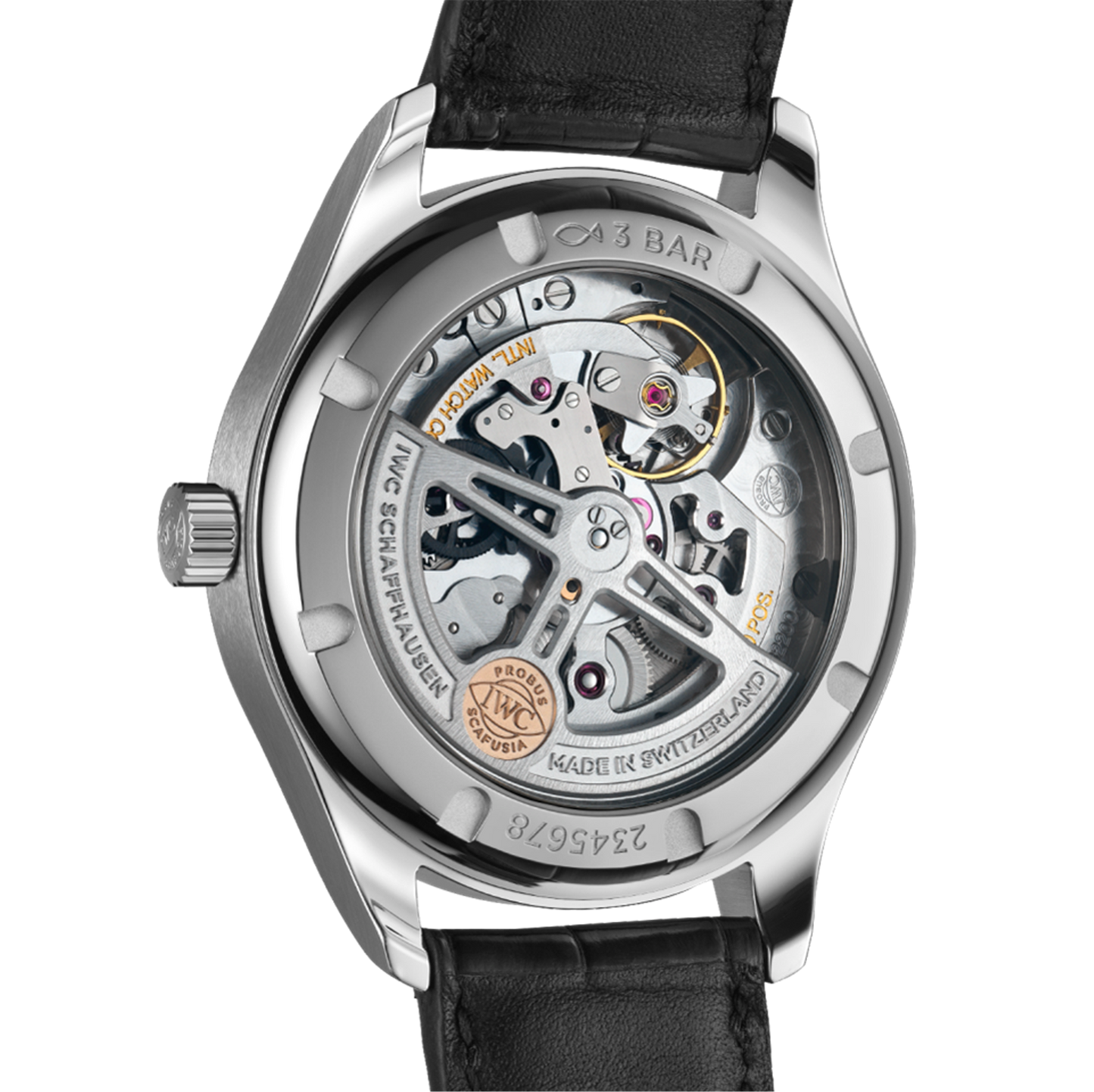 IWC Shaffhausen Portugieser Automatic 40mm w/ Silver Dial & Black Alligator Strap
