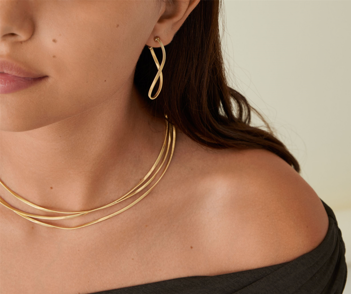 Marco Bicego Marrakech Hand Twisted Gold Earrings