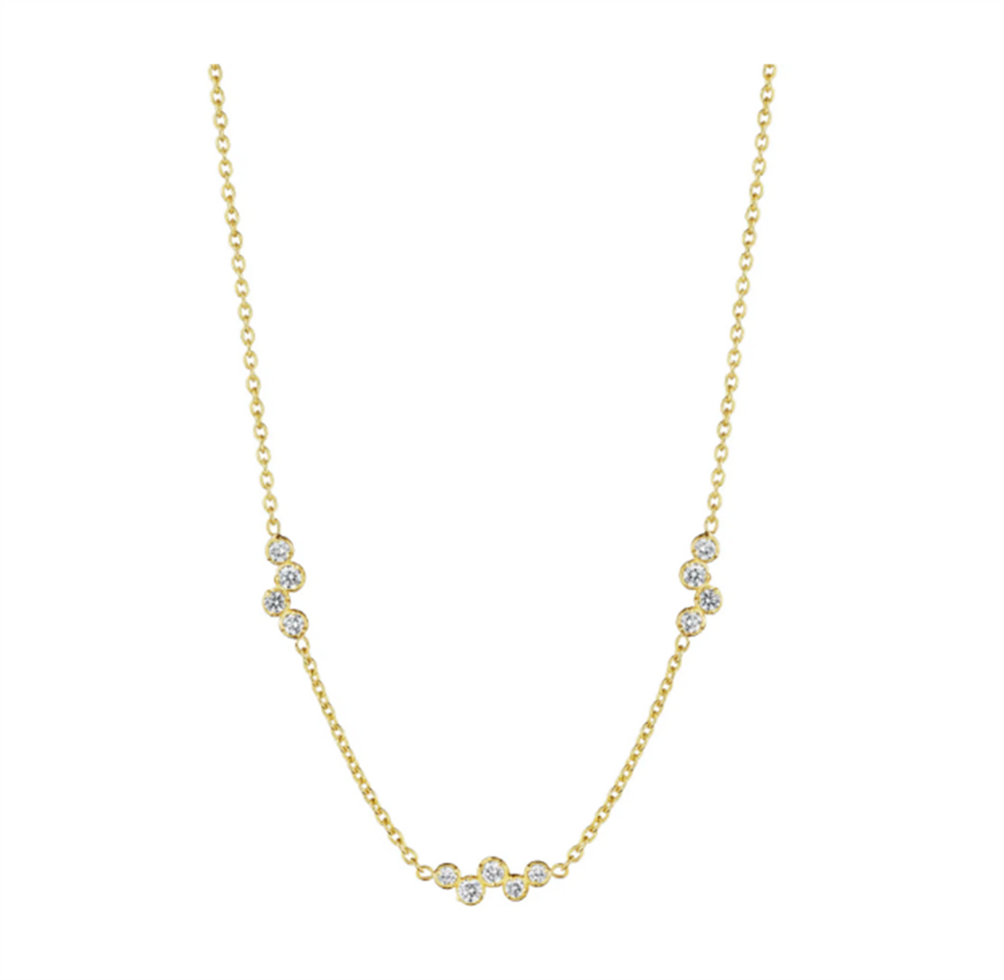 Penny Preville Stardust Triple Round Station Necklace