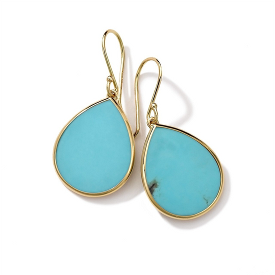 Ippolita Rock Candy Mini Teardrop Turqoise Earrings