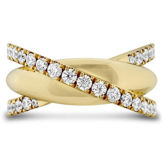 Hearts on Fire Grace XX Diamond Fashion Ring in 18k Gold