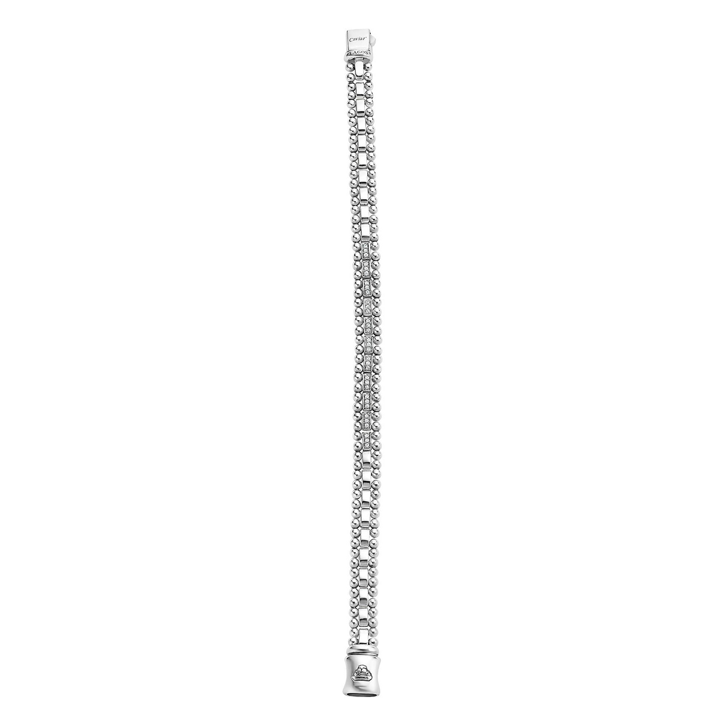 Lagos Diamond Link Bracelet