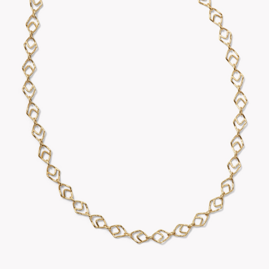 Jamie Turner Arrow Chain Necklace in 18k Yellow Gold